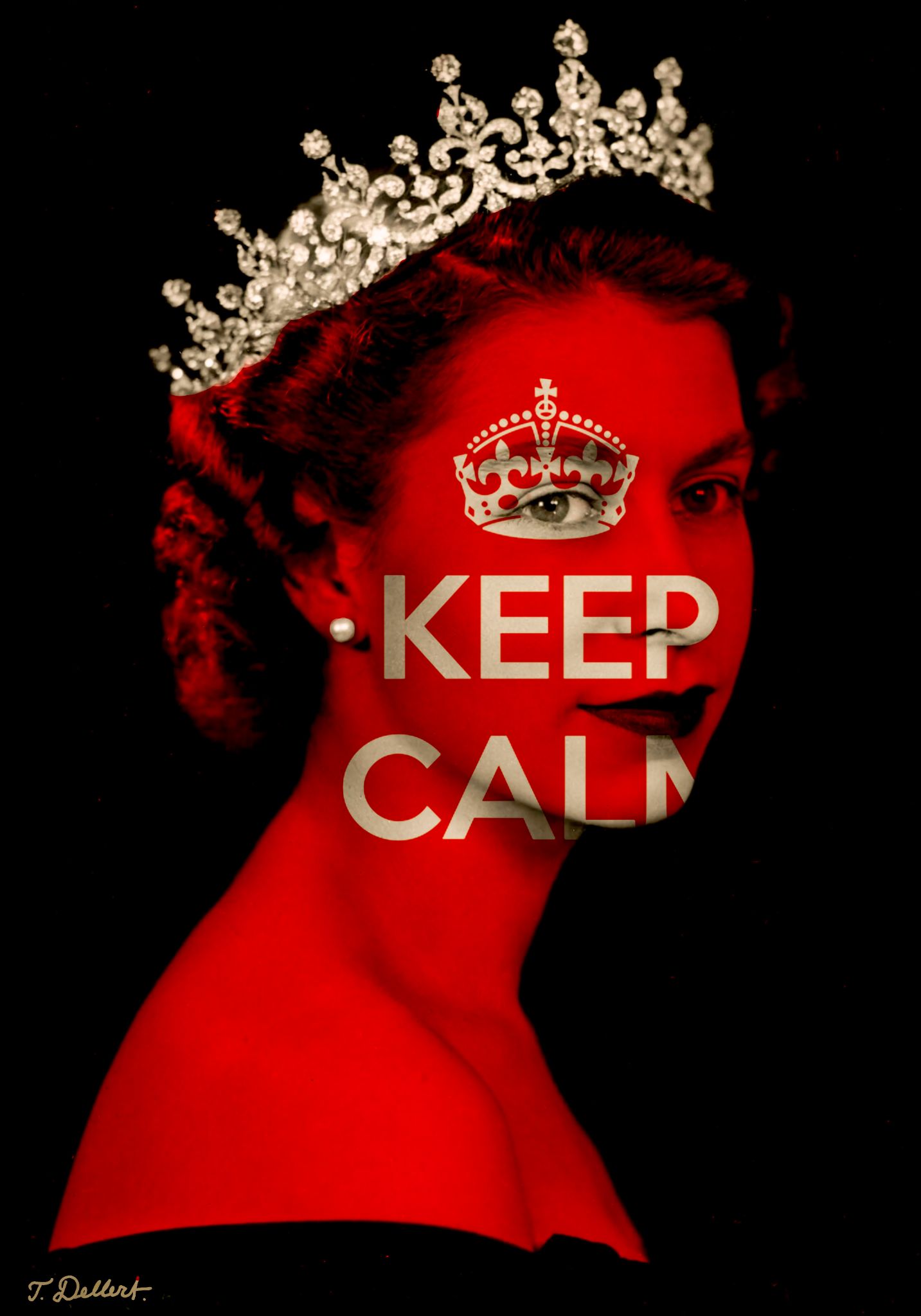 Keep calm like the Queen 